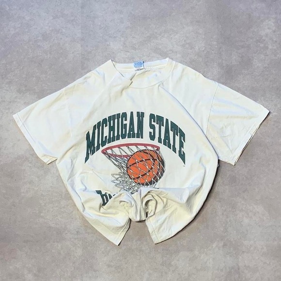 Steve & Barry's Other - Vintage Michigan State Basketball Tee Shirt